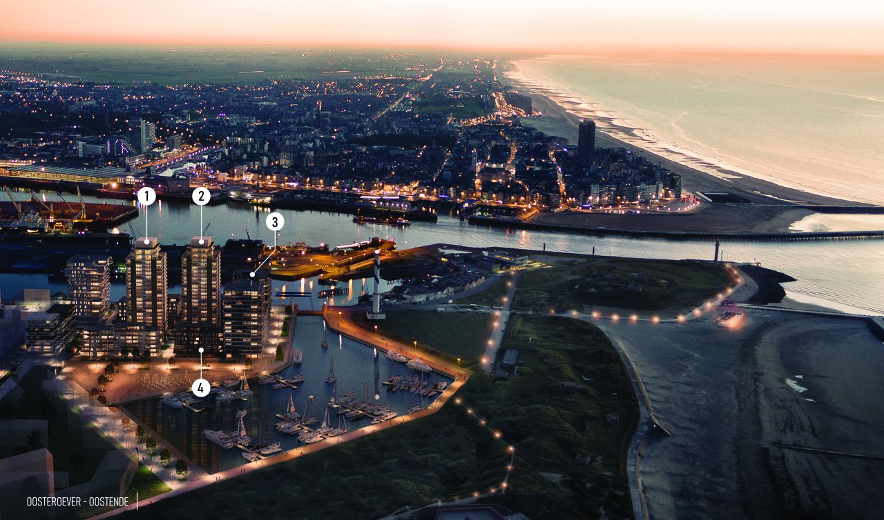 OOSTEROEVER OOSTENDE de nieuwe  stad aan zee