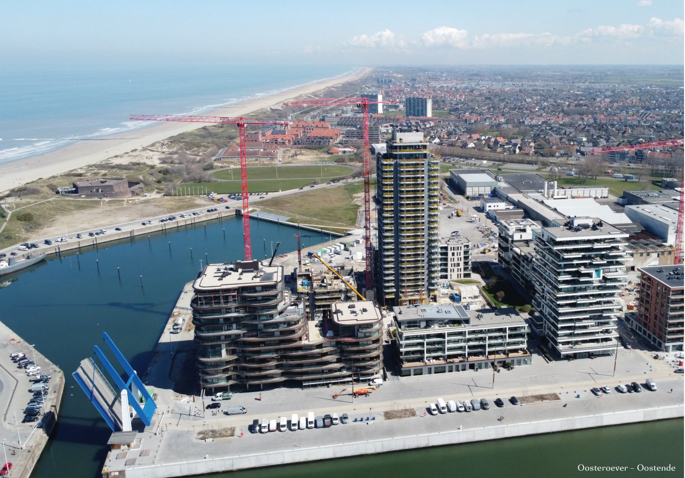 Wonen in een nieuwe stadswijk aan zee, terwijl u geniet van adembenemende uitzichten