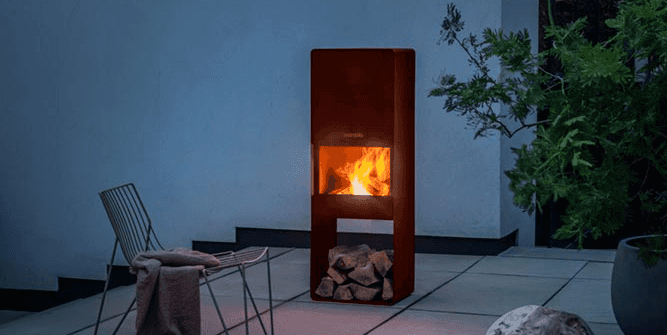 Eva Solo fireBox garden wood burner