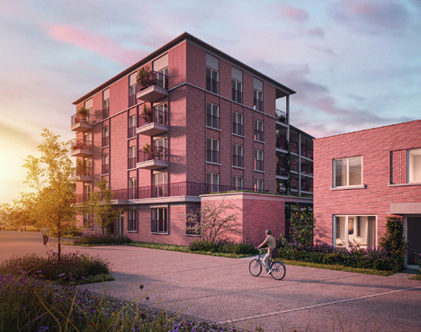 Matexi Terneuzenwegel Sint-Niklaas, nieuwbouwappartementen Matexi Terneuzenwegel Sint-Niklaas, nieuwbouwappartementen